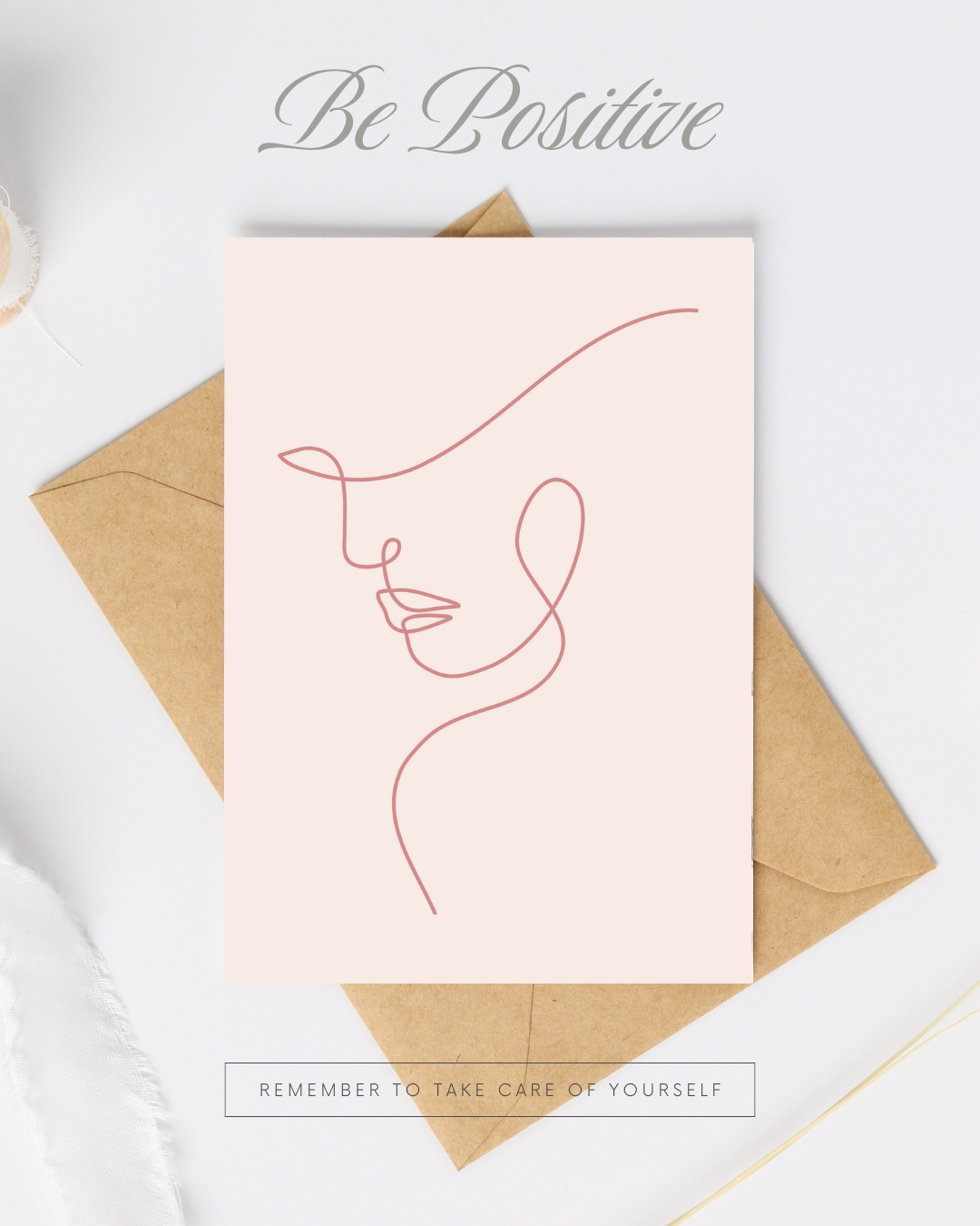 I AM ENOUGH Self-Love Positive Affirmation Wall Art | Botanical Printable Mindfulness Gift for Positive Energy and Self-Care